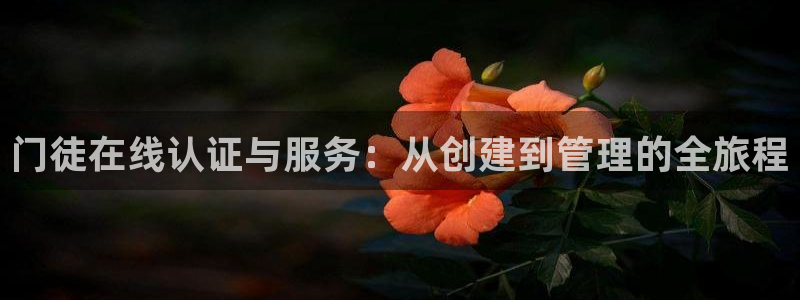 www.mg不朽情缘体育.com：门徒在线认证与服务：从创建到管理的全旅程