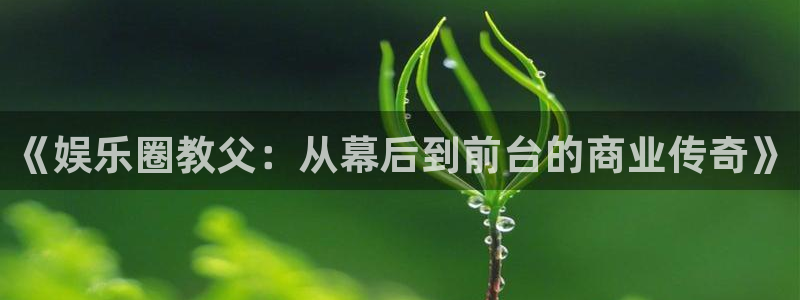 mg不朽情缘体育官网登录：《娱乐圈教父：从幕后到前台的商业传奇》